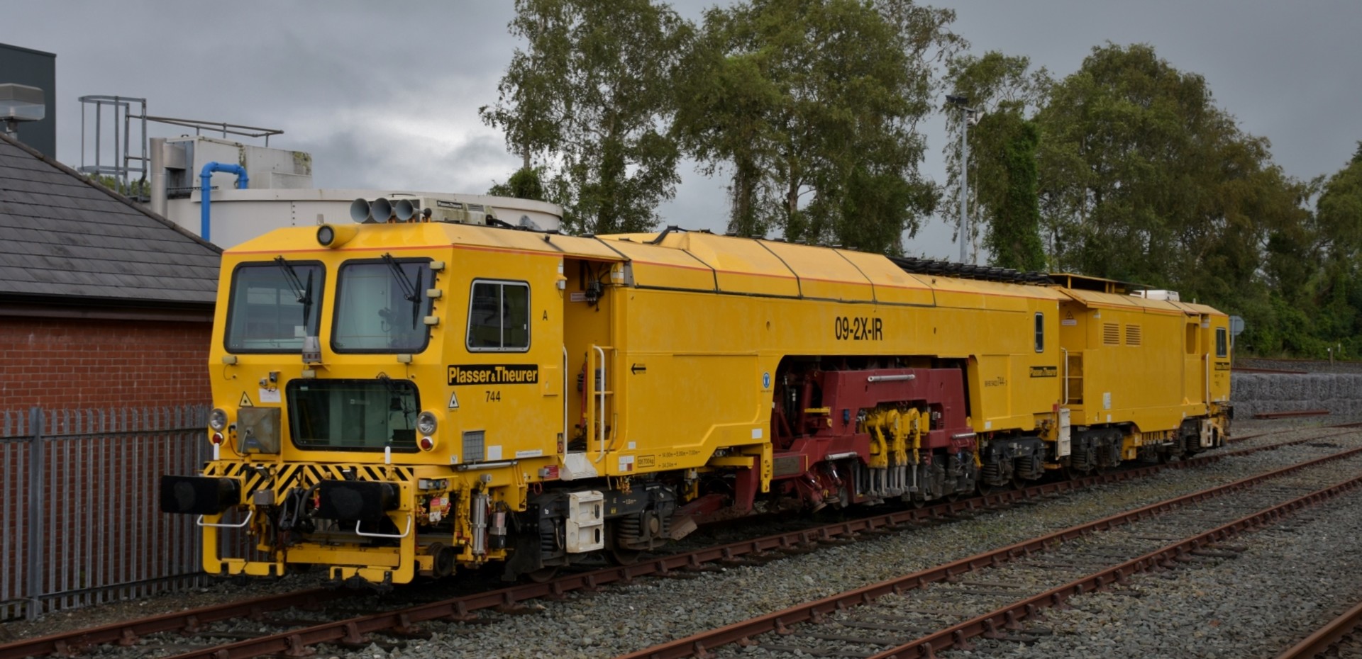 744 stabled at Killarney after working overnight between Killarney and Rathmore